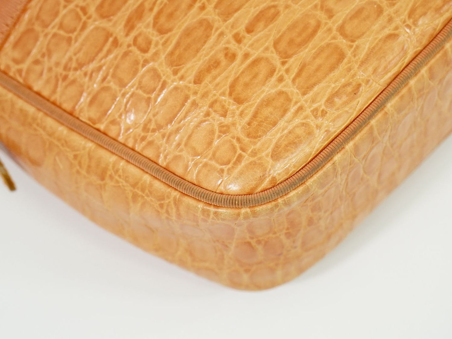 Salvatore Ferragamo ヴァラ ショルダーバッグ オレンジ