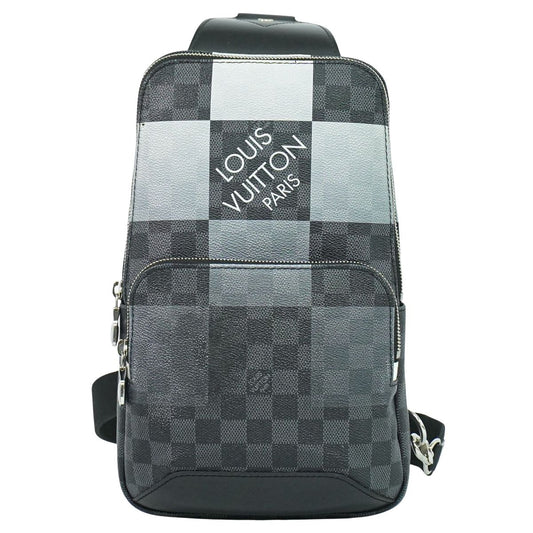 LOUIS VUITTON アヴェニュー スリングバッグ ダミエ グラフィット ジャイアント ボディバッグ N40403