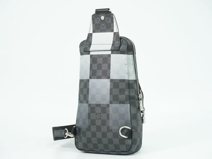 LOUIS VUITTON アヴェニュー スリングバッグ ダミエ グラフィット ジャイアント ボディバッグ N40403
