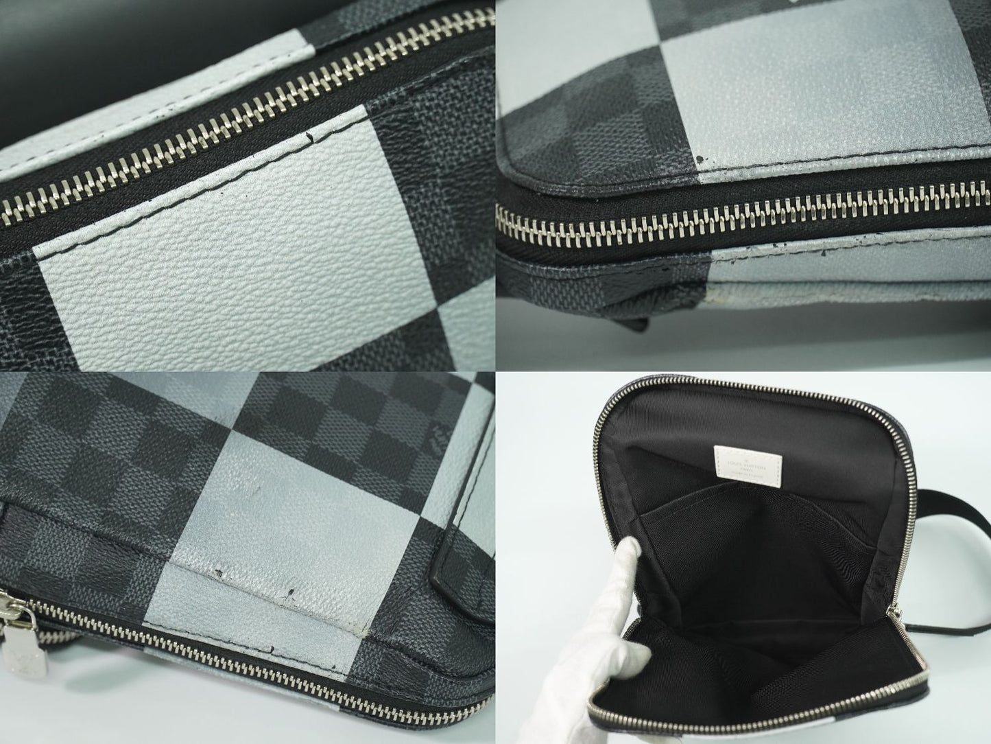 LOUIS VUITTON アヴェニュー スリングバッグ ダミエ グラフィット ジャイアント ボディバッグ N40403