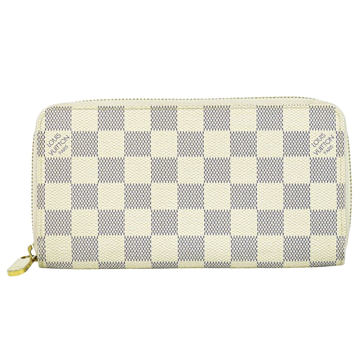 LOUIS VUITTON 旧型 ジッピーウォレット ダミエ アズール 長財布 N60019