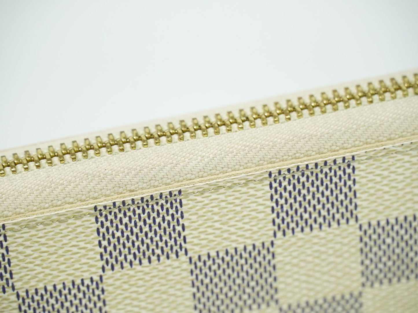 LOUIS VUITTON 旧型 ジッピーウォレット ダミエ アズール 長財布 N60019