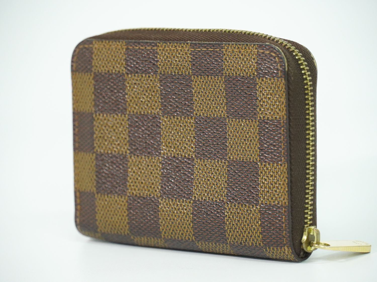 LOUIS VUITTON ジッピーコインパース ダミエ エベヌ コインケース