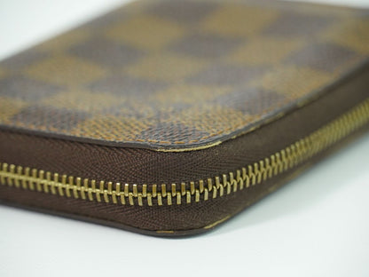 LOUIS VUITTON ジッピーコインパース ダミエ エベヌ コインケース N63070