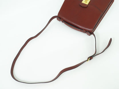 Cartier マストライン 2WAY ショルダーバッグ ボルドー