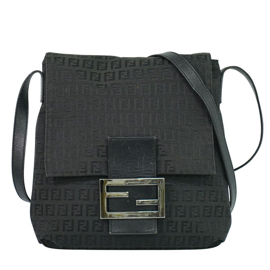 FENDI ズッキーノ ショルダーバッグ ブラック 8BT127