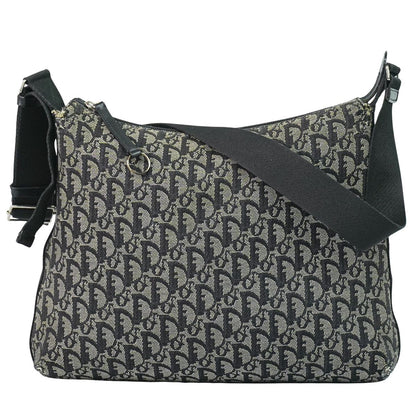 Christian Dior トロッター ショルダーバッグ グレー ブラック