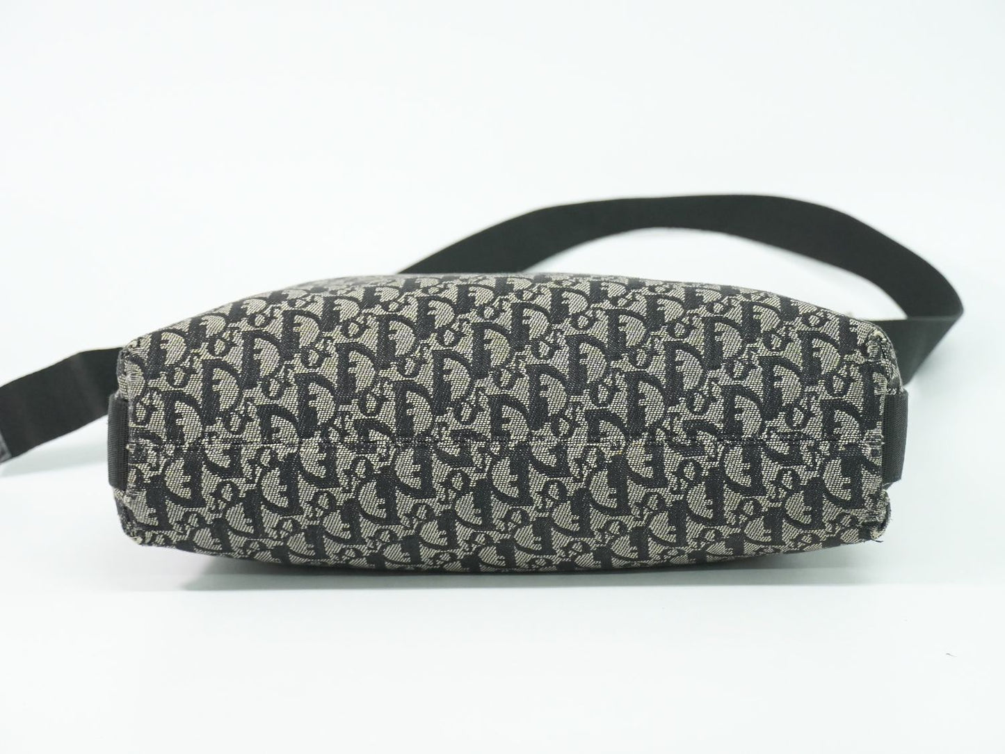 Christian Dior トロッター ショルダーバッグ グレー ブラック