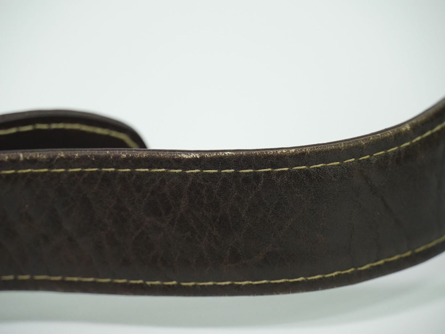 CELINE Cサルキー 馬車金具 ショルダーバッグ ベージュ ブラウン