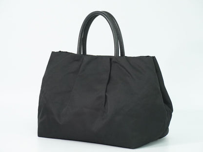PRADA テスート リボン トートバッグ ブラック BN1601