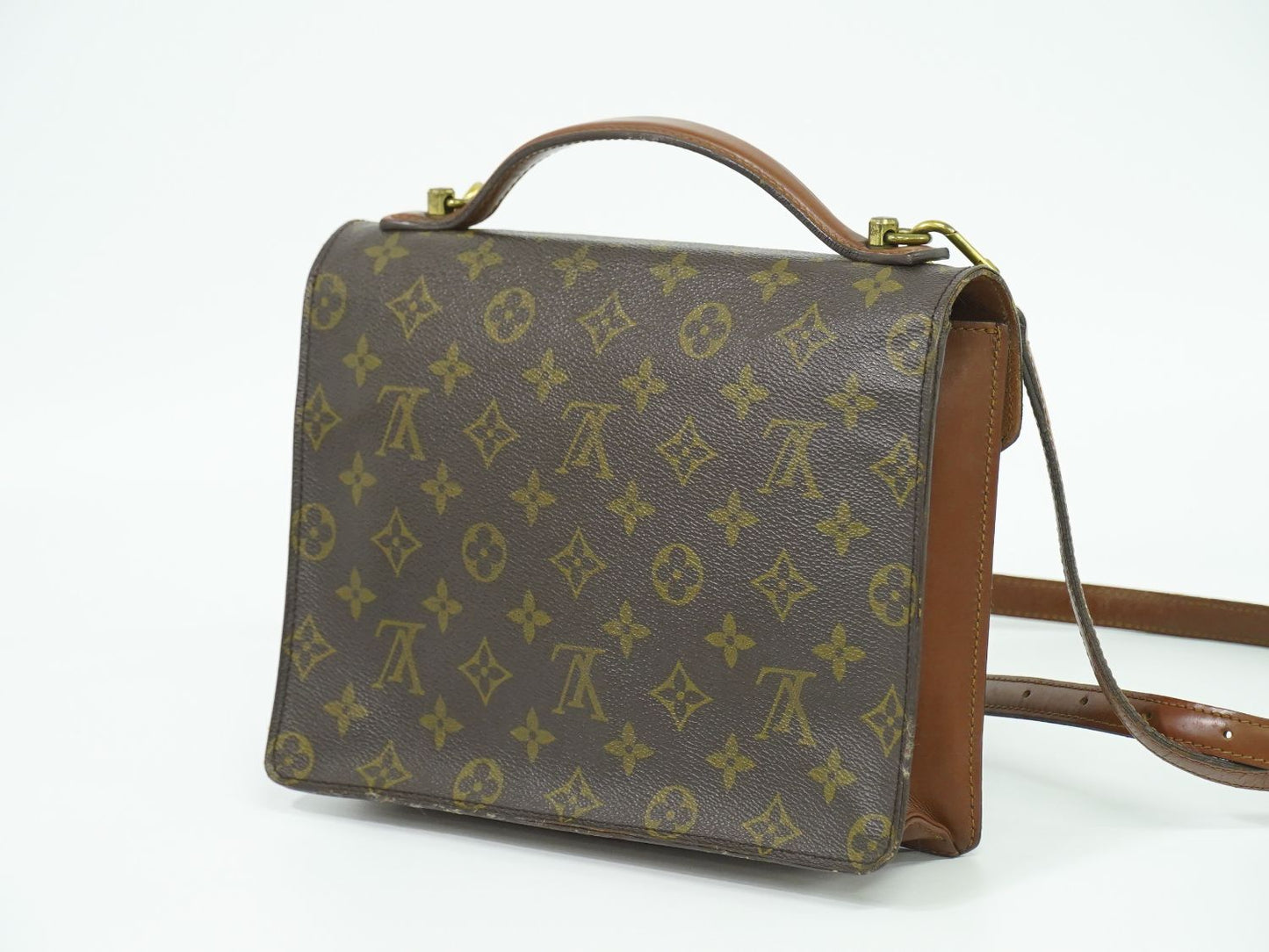 LOUIS VUITTON モンソー 26 モノグラム 2WAY ショルダーバッグ M51187