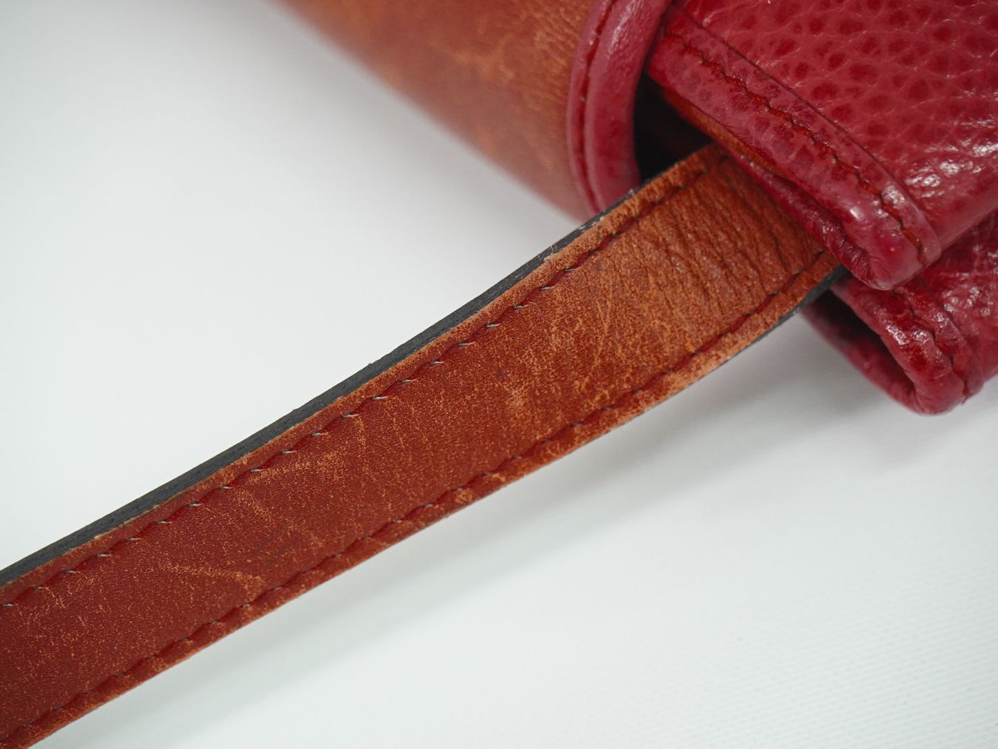 Christian Dior ショルダーバッグ レッド