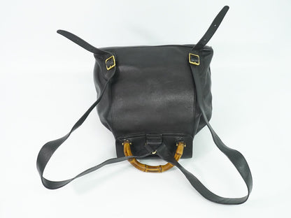 GUCCI バンブー リュックサック ブラック