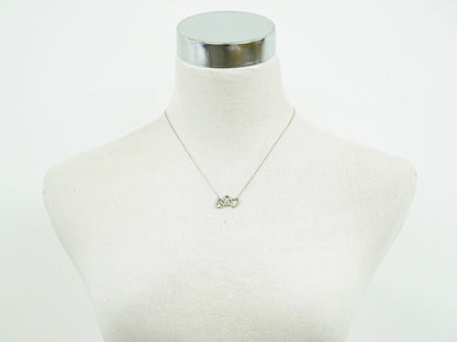 TIFFANY & Co. トリプルハート 925 ネックレス シルバー