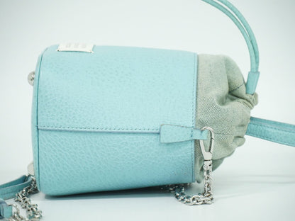 Maison Margiela 5AC 2WAY ショルダーバッグ ライトブルー S61WG0035