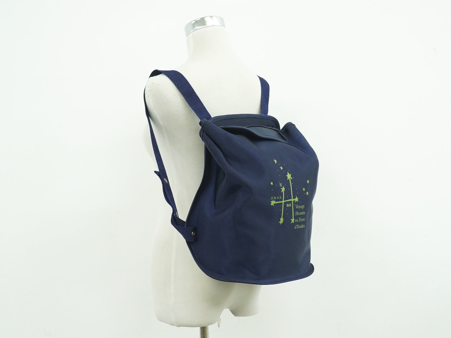 HERMES 星を巡る旅展 限定 リュックサック ネイビー