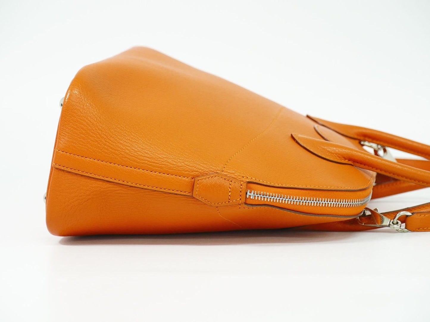 HERMES ボリード 31 シェーブル 2WAY ショルダーバッグ □I刻 2005年 オレンジ