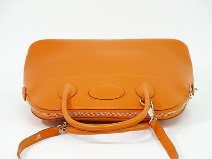 HERMES ボリード 31 シェーブル 2WAY ショルダーバッグ □I刻 2005年 オレンジ