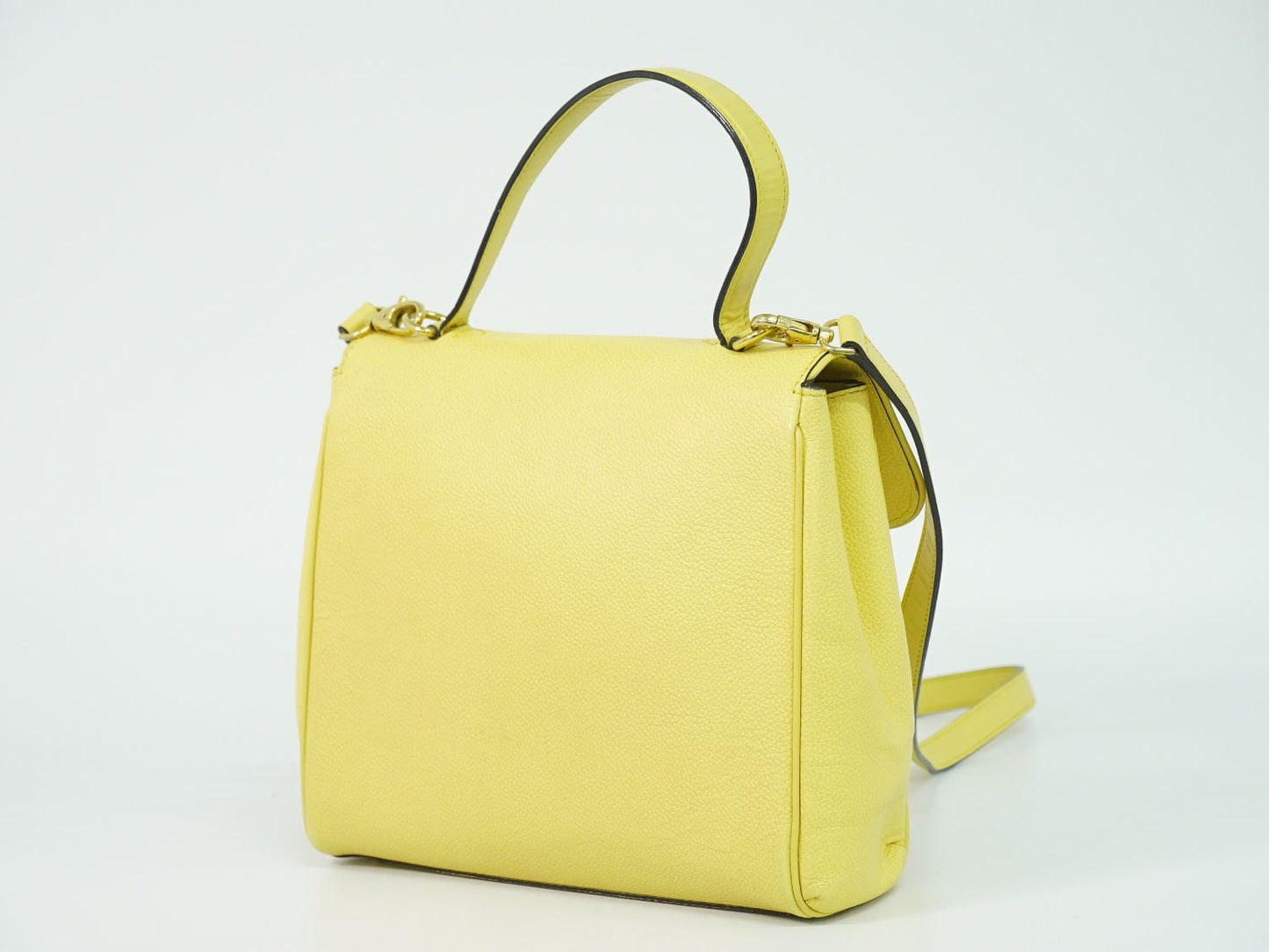 CELINE 2WAY ショルダーバッグ イエロー