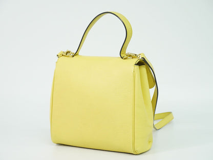 CELINE 2WAY ショルダーバッグ イエロー
