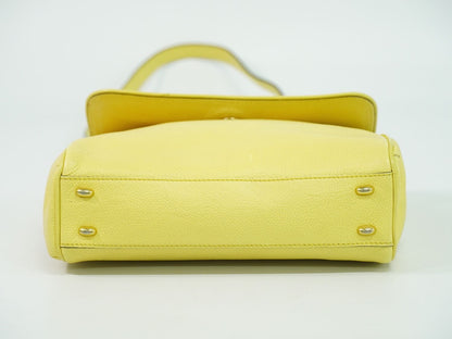 CELINE 2WAY ショルダーバッグ イエロー