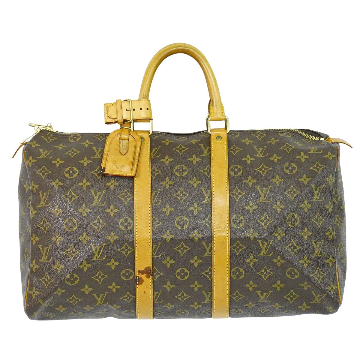 LOUIS VUITTON キーポル 45 モノグラム ボストンバッグ M41428