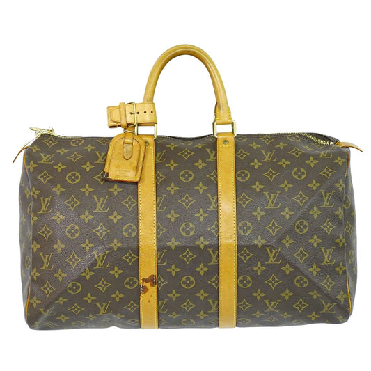 LOUIS VUITTON キーポル 45 モノグラム ボストンバッグ M41428