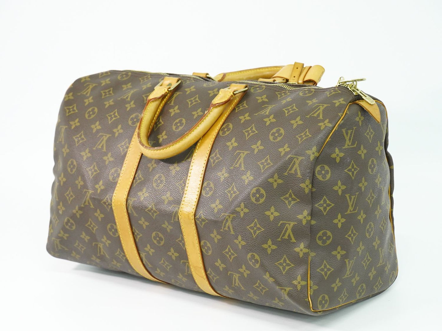 LOUIS VUITTON キーポル 45 モノグラム ボストンバッグ M41428