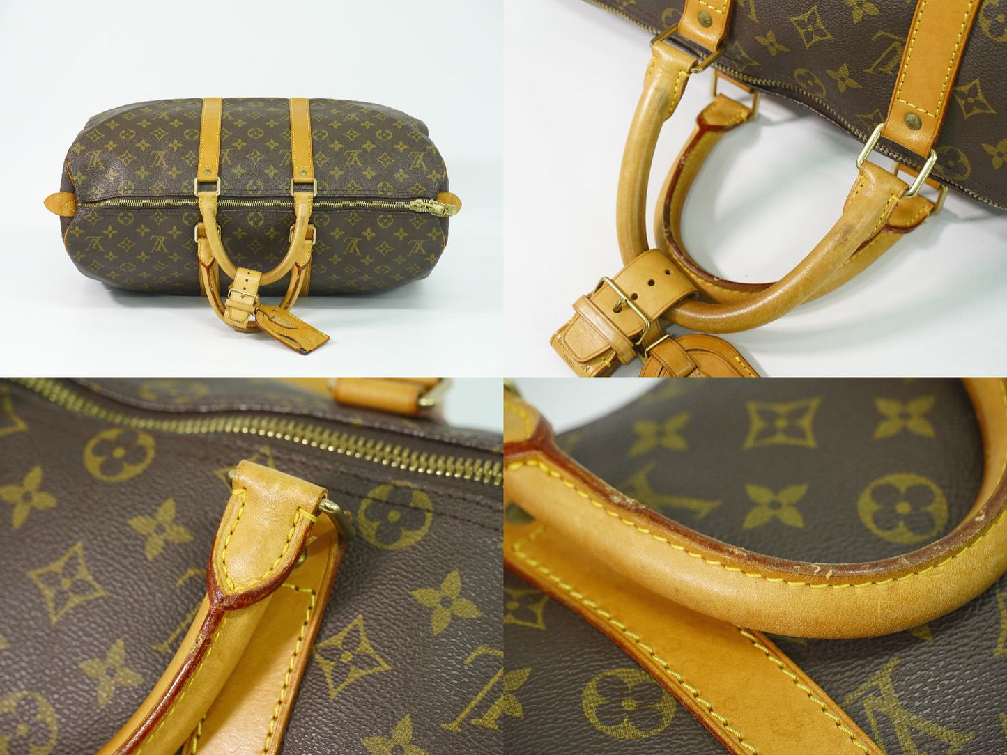 LOUIS VUITTON キーポル 45 モノグラム ボストンバッグ M41428
