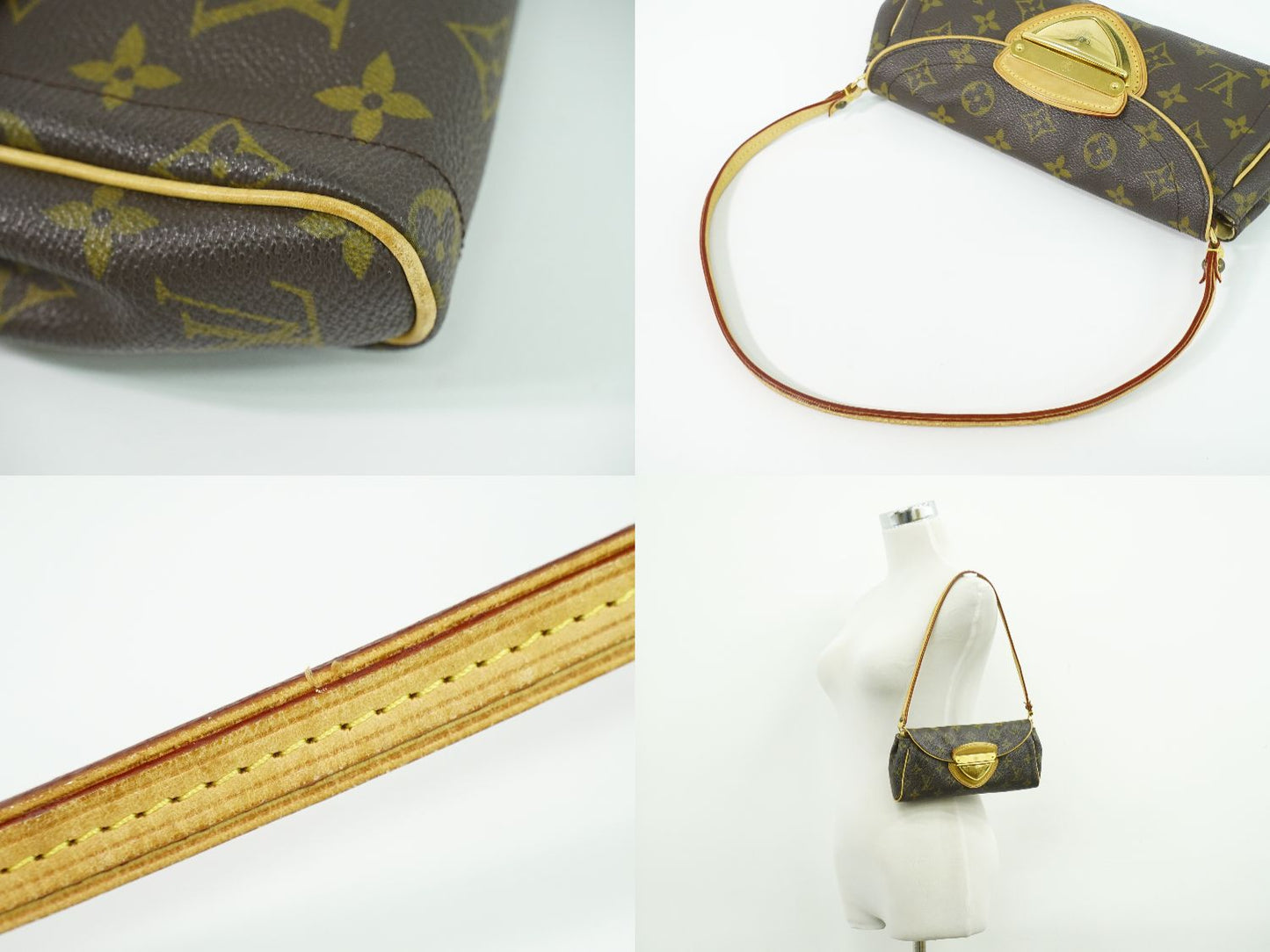 LOUIS VUITTON ポシェット ビバリー モノグラム ショルダーバッグ M40122