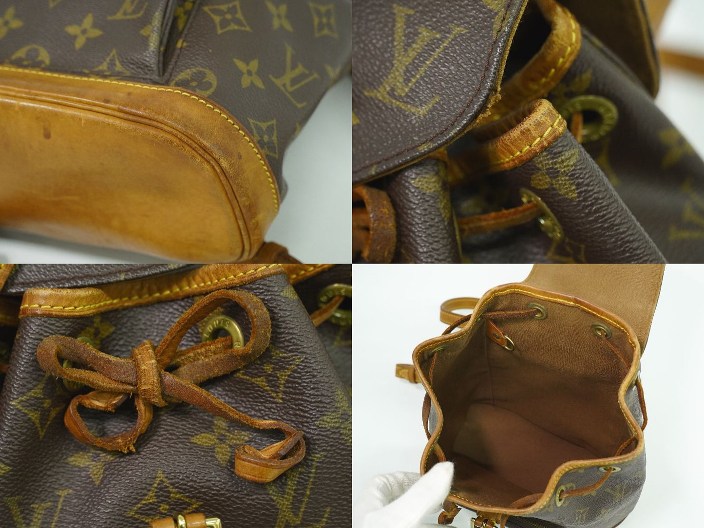 LOUIS VUITTON ミニ モンスリ モノグラム リュックサック M51137