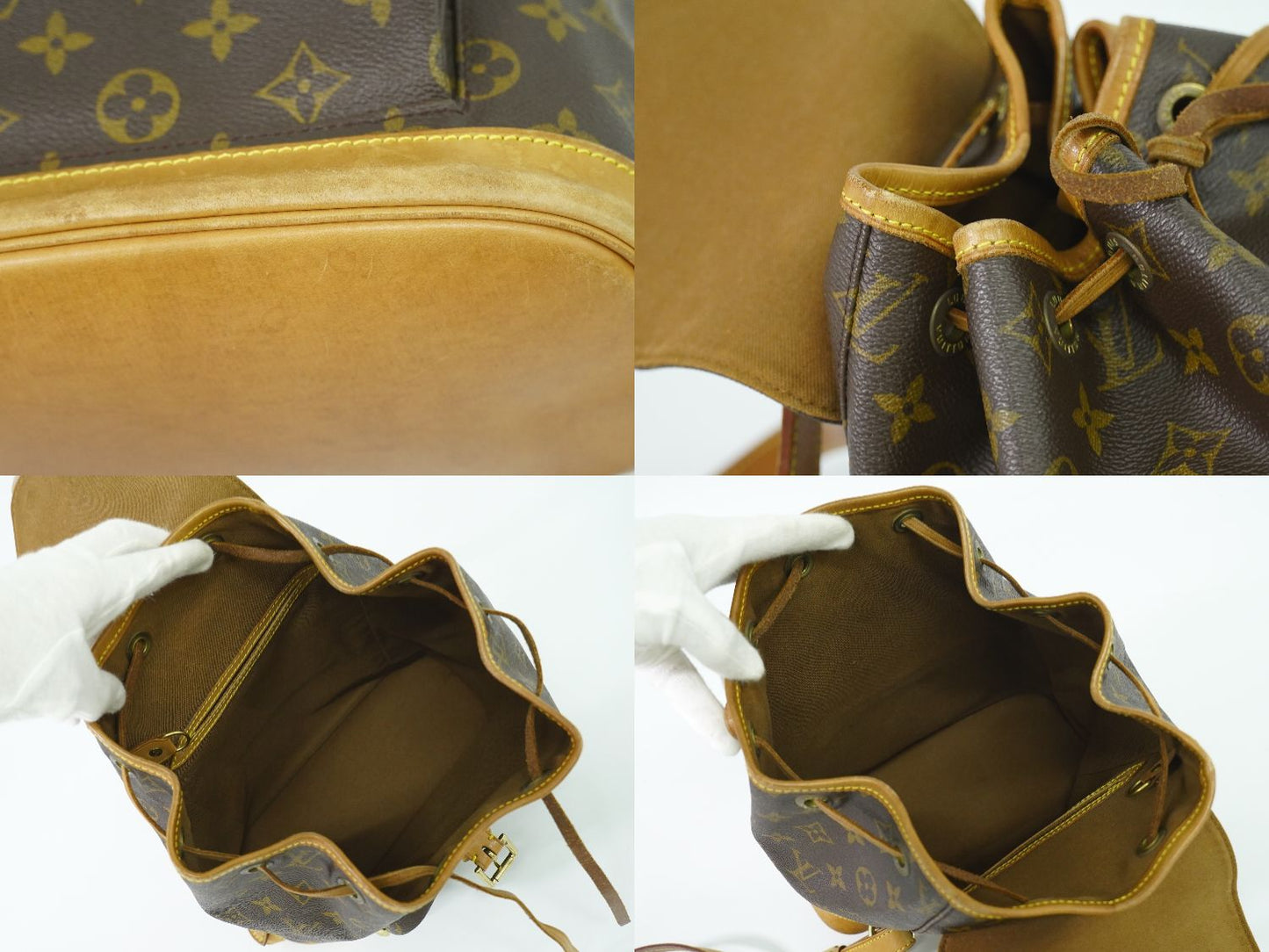 LOUIS VUITTON モンスリ MM リュックサック モノグラム M51136