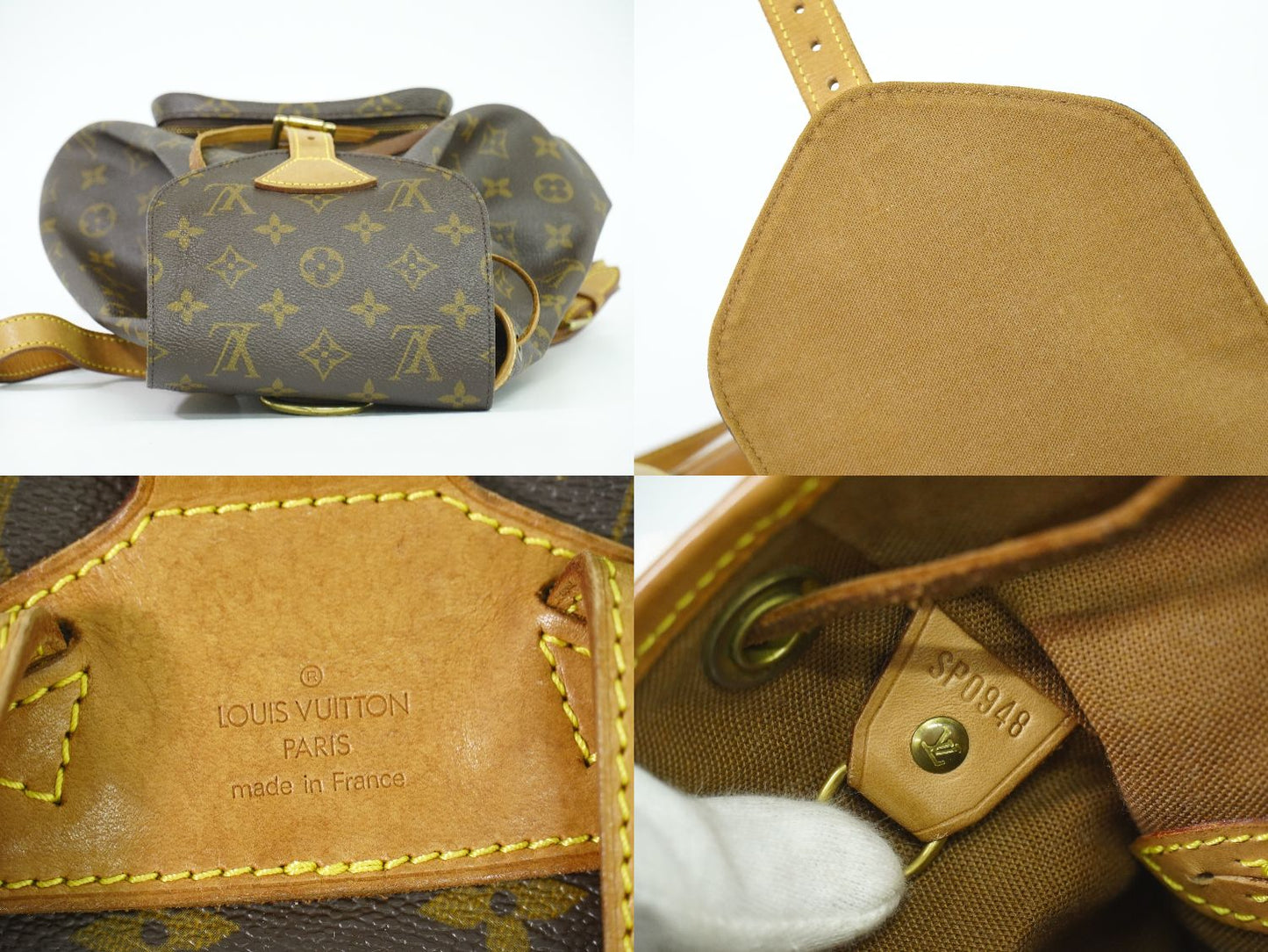 LOUIS VUITTON モンスリ MM リュックサック モノグラム M51136