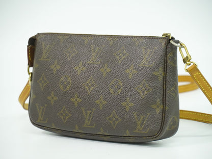 LOUIS VUITTON ポシェットアクセソワール モノグラム ショルダーバッグ M51980