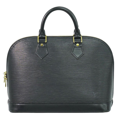 LOUIS VUITTON アルマ エピ レザー ハンドバッグ ノワール M52142