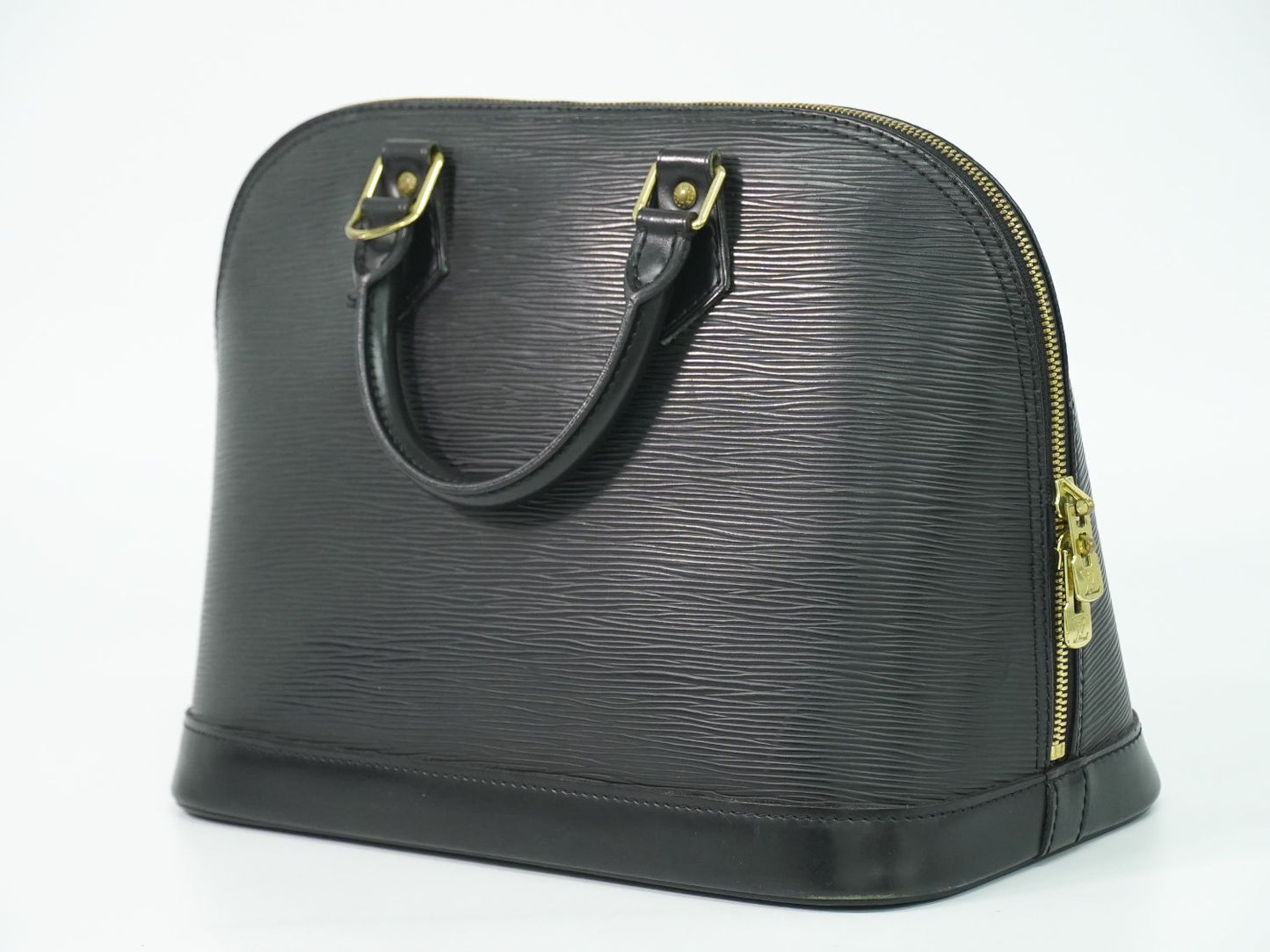 LOUIS VUITTON アルマ エピ レザー ハンドバッグ ノワール M52142