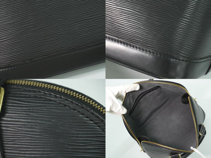 LOUIS VUITTON アルマ エピ レザー ハンドバッグ ノワール M52142