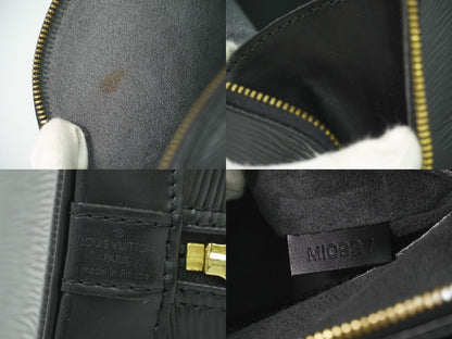 LOUIS VUITTON アルマ エピ レザー ハンドバッグ ノワール M52142