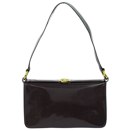 Salvatore Ferragamo ガンチーニ ショルダーバッグ ブラウン