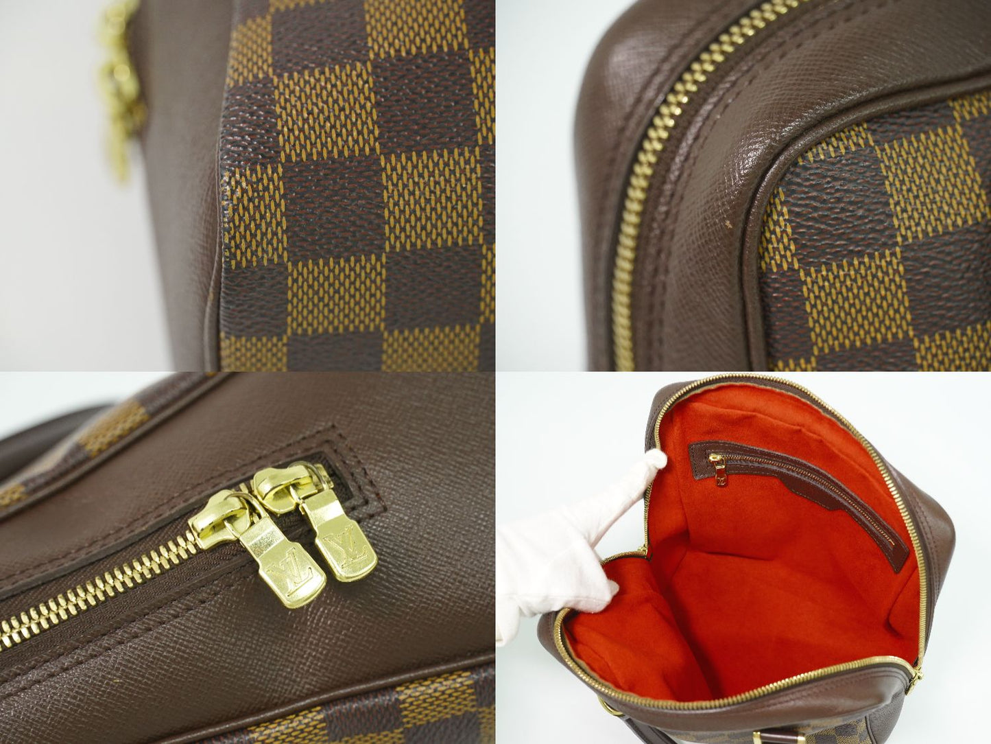 LOUIS VUITTON ブレラ ダミエ エベヌ ハンドバッグ N51150