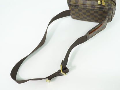 LOUIS VUITTON ジェロニモス ダミエ エベヌ ボディバッグ N51994