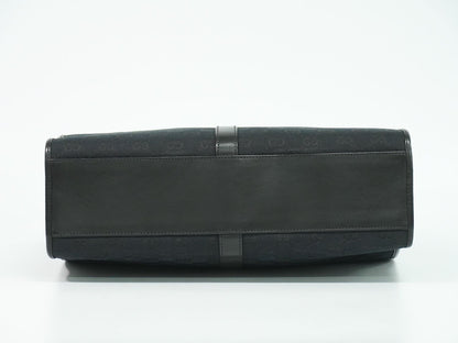 GUCCI ジャッキー GGキャンバス トートバッグ ブラック 002･1064