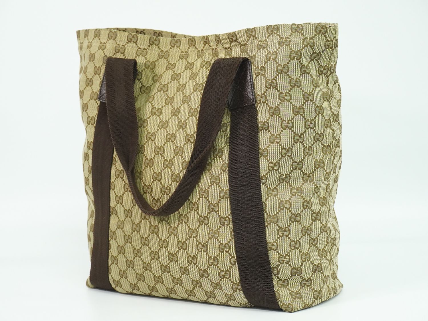 GUCCI GGパターン トートバッグ ベージュ キャンバス 【公式通販】
