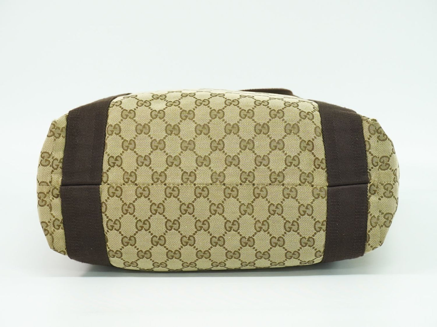 GUCCI GGキャンバス トートバッグ ベージュ ブラウン 189669