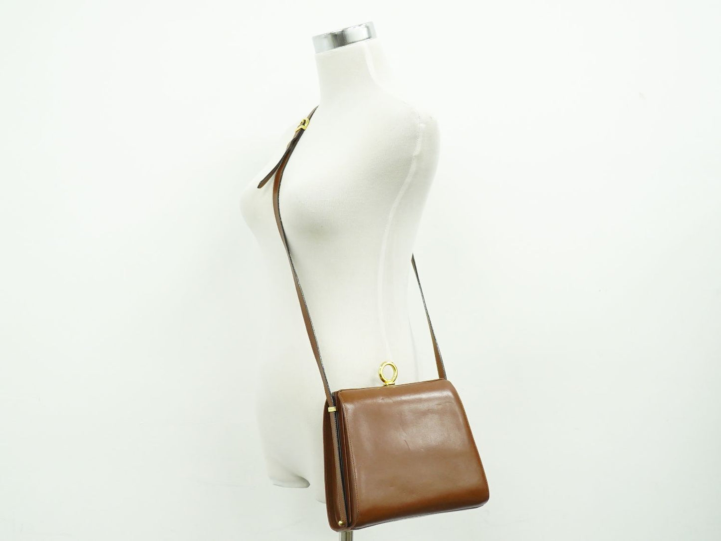 Salvatore Ferragamo ショルダーバッグ ブラウン