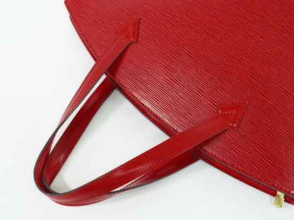 LOUIS VUITTON サンジャック エピ レザー トートバッグ カスティリアンレッド M52277