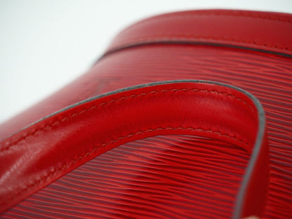 LOUIS VUITTON サンジャック エピ レザー トートバッグ カスティリアンレッド M52277