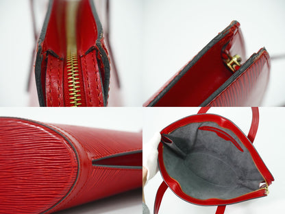 LOUIS VUITTON サンジャック エピ レザー トートバッグ カスティリアンレッド M52277