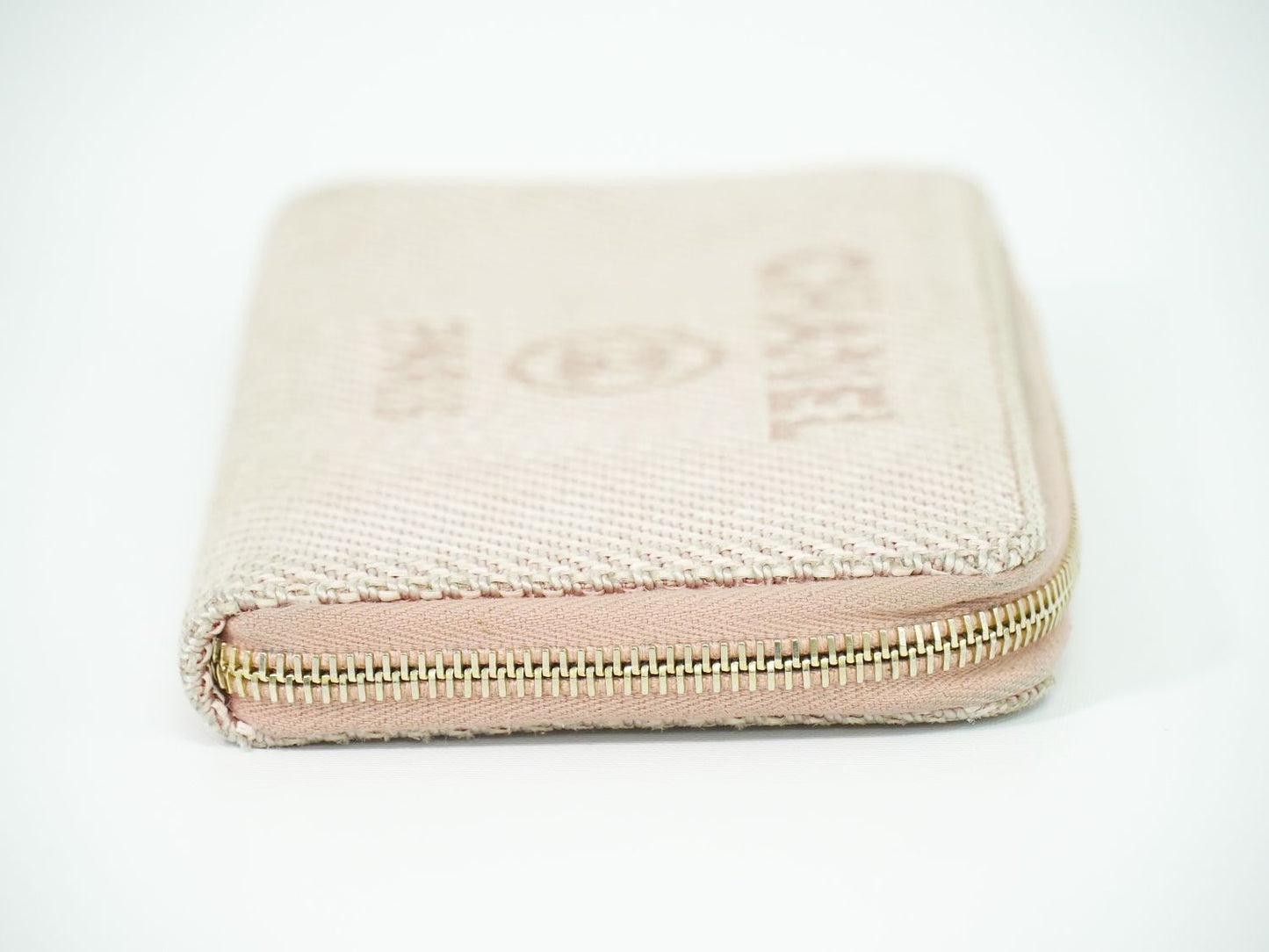 CHANEL ドーヴィル ココマーク 長財布 ピンク