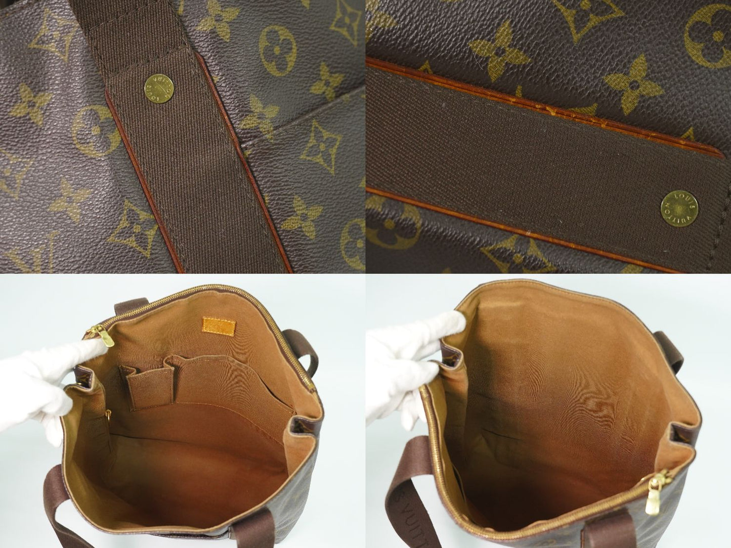 LOUIS VUITTON カバ ボブール モノグラム ショルダーバッグ M53013